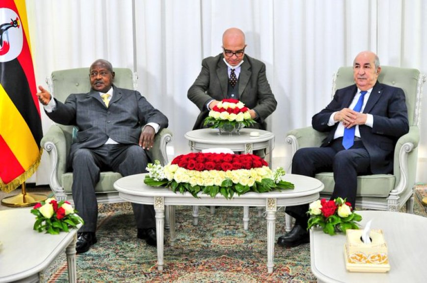 Museveni, Algeria Counterpart Discuss Oil and Bilateral Trade.