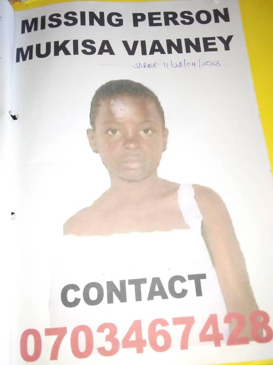 Two Children Disappeared in Kazinga Village, Wakiso District, Police Commence Investigations.