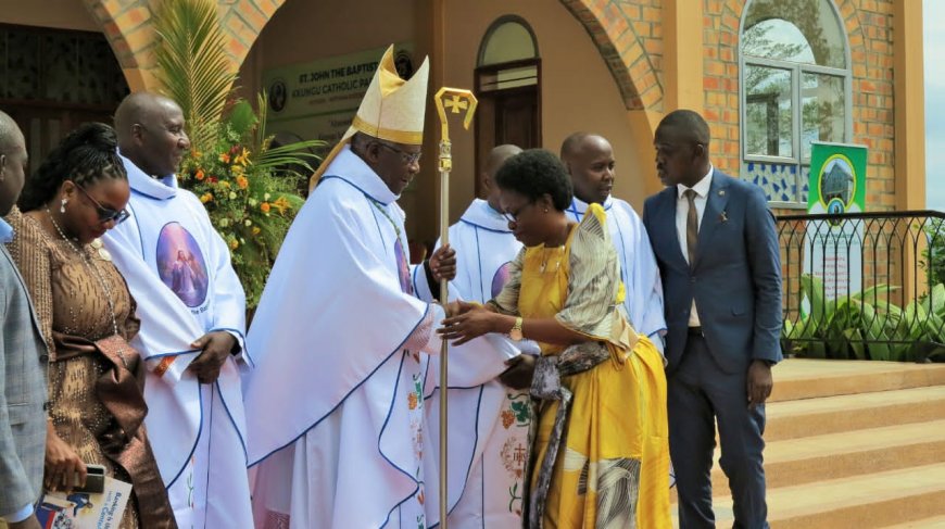 Emulate John the Baptist- Nabakooba tasks the faithful as Kkungu Parish celebrates Silver Jubilee