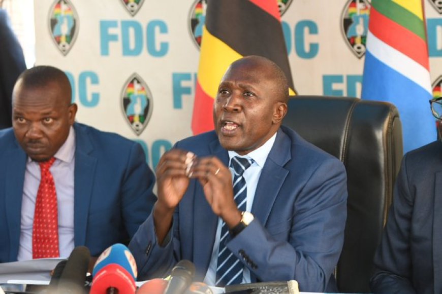 Recent Events in FDC, Secretary General Nandala Mafabi Explains