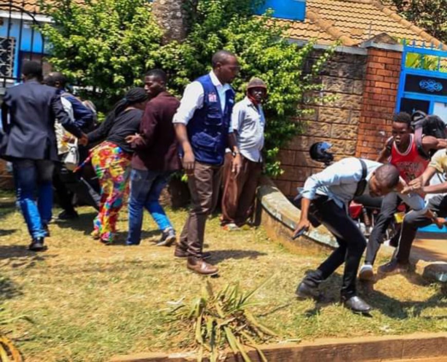 Blood at FDC As Journalists Assaulted, Robbed
