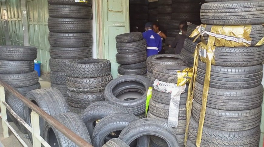 UNBS Seizes 500 Substandard Motor Tyres Worth shs 200m