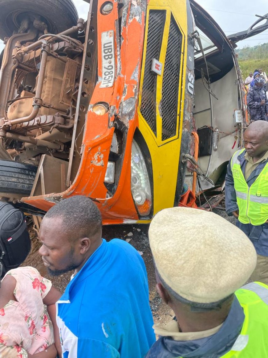 One Injured in Road Accident along Masaka Road