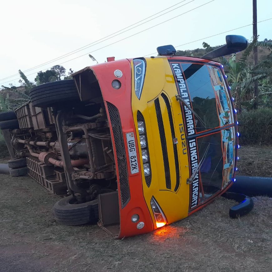 Fatal Accident Claims 8 along Mbarara - Isingiro Road