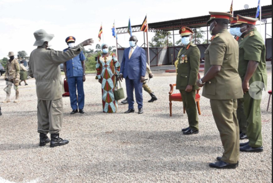 Avoid Alcoholism and Promiscuous Lifestyle; Museveni Tells 295 Officer Cadets at their Pass Out.