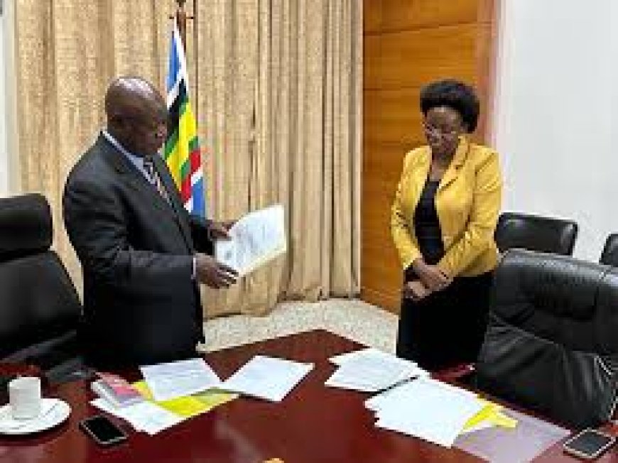 Dunstan Balaba Takes Over Office As New Permanent Secretary OPM