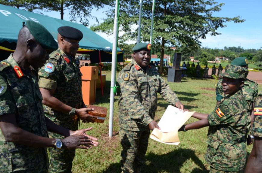 Work Hard To Maintain The Flag High-Maj Gen Takirwa Tells UPDF Officers.