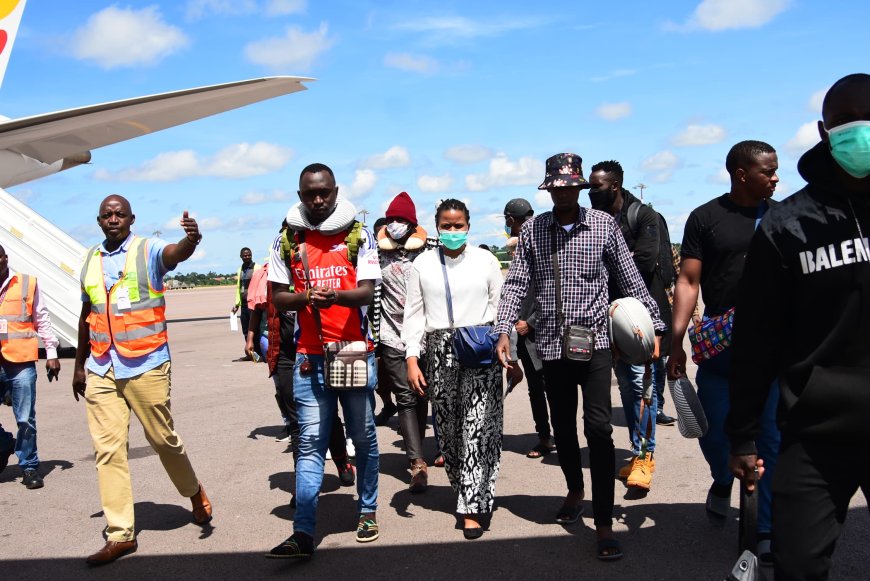 23 Trafficked Ugandans Repatriated From Myanmar, Foreign Affairs Ministry Confirms.