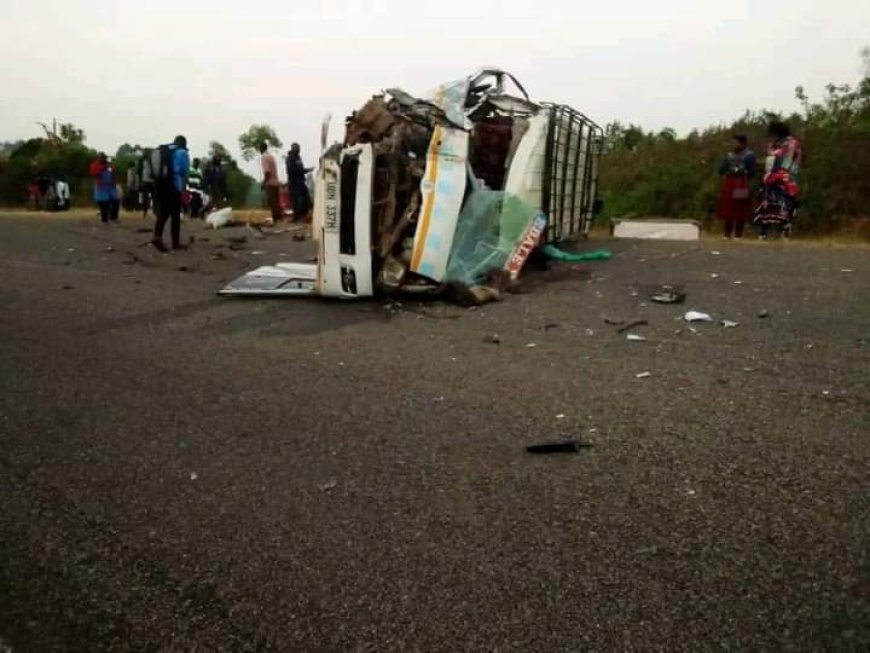 Drone -Bus Accident Claims Six Passengers' Lives At Kakiika Village Rwashamaire Town Council  in  Ntungamo District