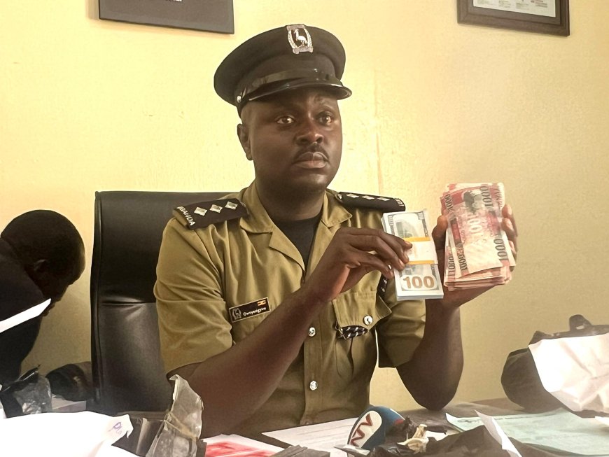 Eight Suspects  Arrested with Counterfeit Money  At Nasser Road