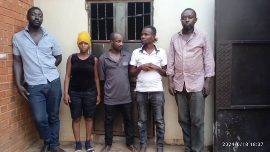 Five Suspects Arrested over Stealing A Motor Vehicle, Sold It To DRC