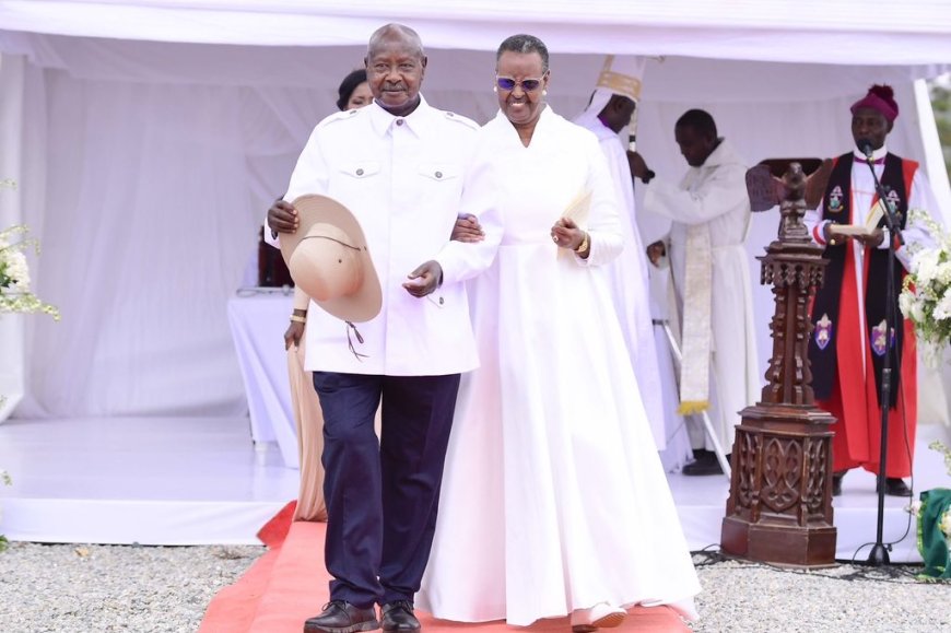 President Museveni Sends Praising Birthday Message To Wife Janet Kataha Museveni.