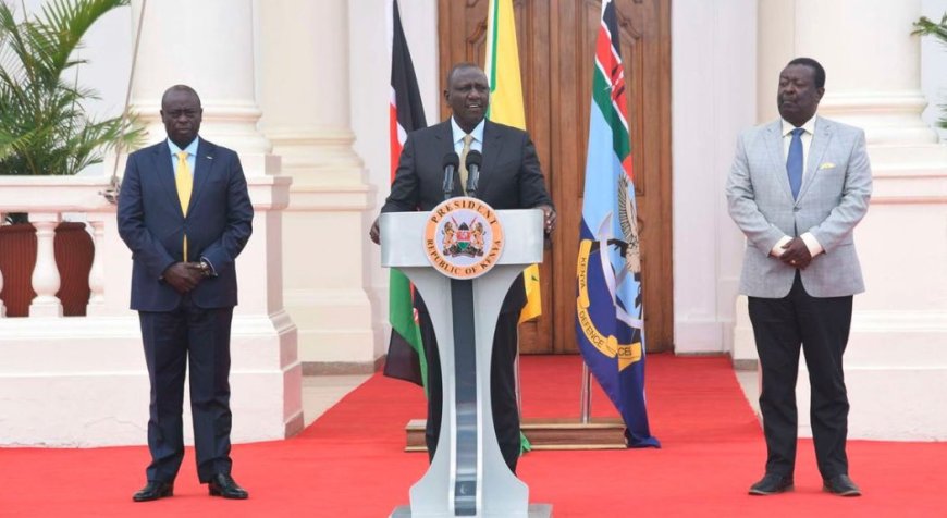 President Ruto Bows To The Demands Of Kenyans  Dismisses All Cabinet Ministers.