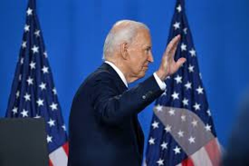 US President Biden Pulls Out Of The Presidential Race , Names Kamala Harris To Face Trump