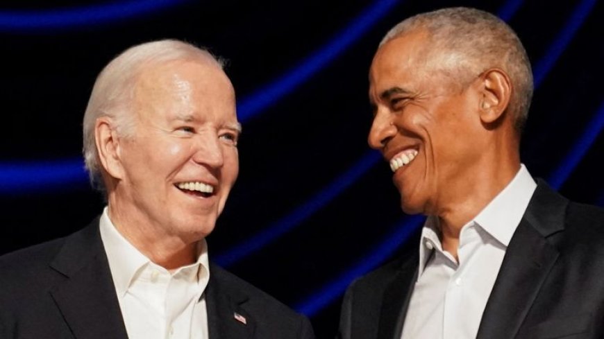 US Former President Barrack Obama Praises Joe Biden