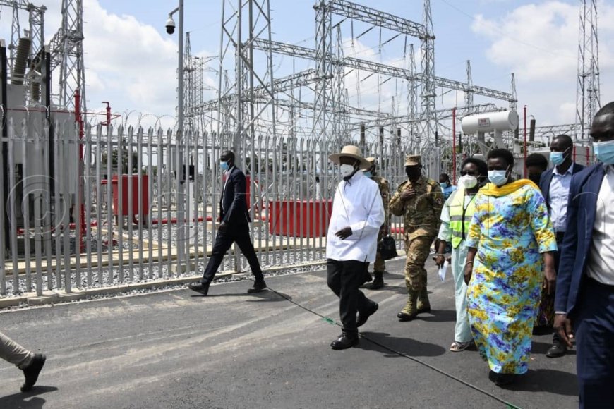 President Museveni Commissions 132KV West Nile Transmission Line.