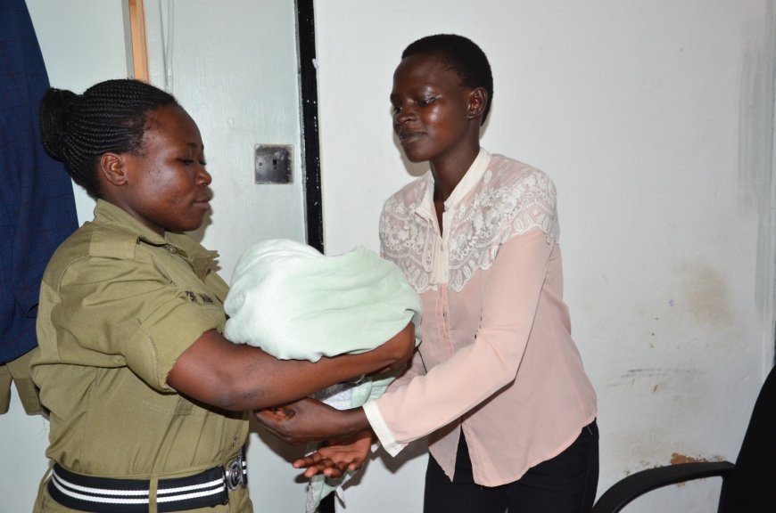 Police Handover Stolen Baby To Biological Mother