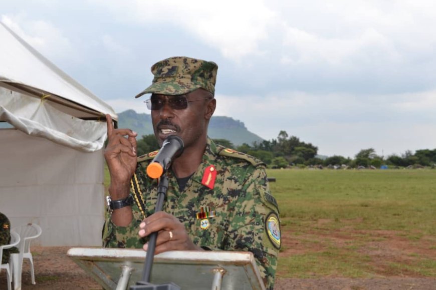 Always Strive For Excellence Through Hard - Maj Gen Don William Nabasa Tells UPDF Soldiers