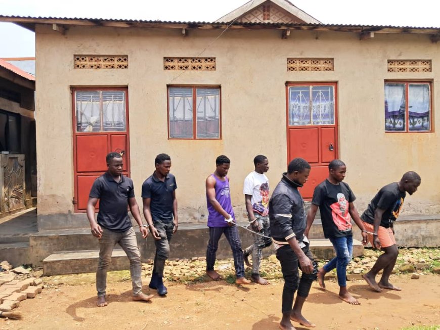 Army Deserter, Seven Suspected Notorious Robbers Arrested