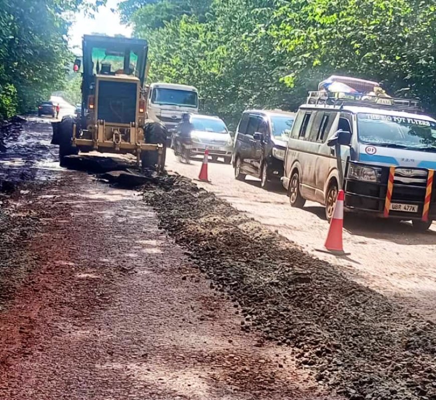 Traffic Police Diverts Kampala -Jinja Highway Motorists Over Road Construction.