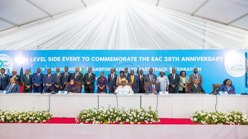 25 Year Of EAC: President Museveni Praises Founding Fathers Dr Obote, Nyerere And Kenyatta