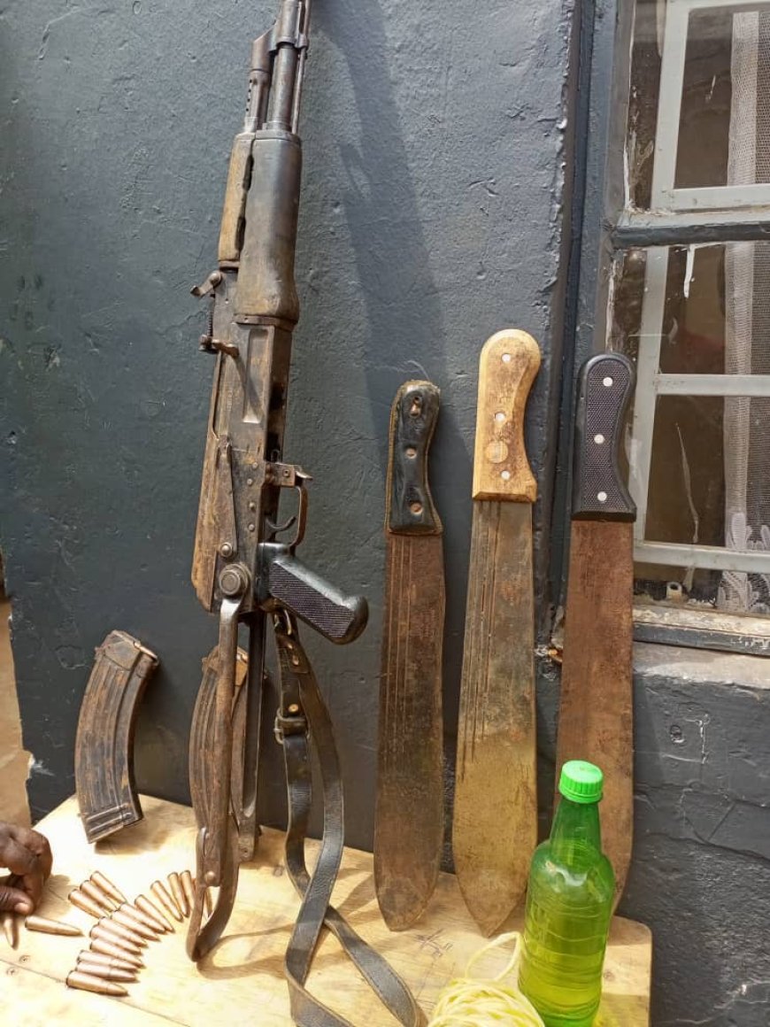 One Arrested In Bus Park Over Possession Of Fire Arms, Ammunition