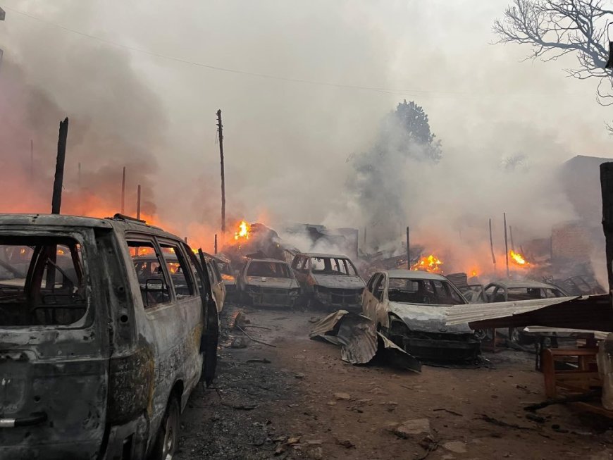 SACCO Money Conflicts Linked To Kampala Garage Fire Outbreak -Locals