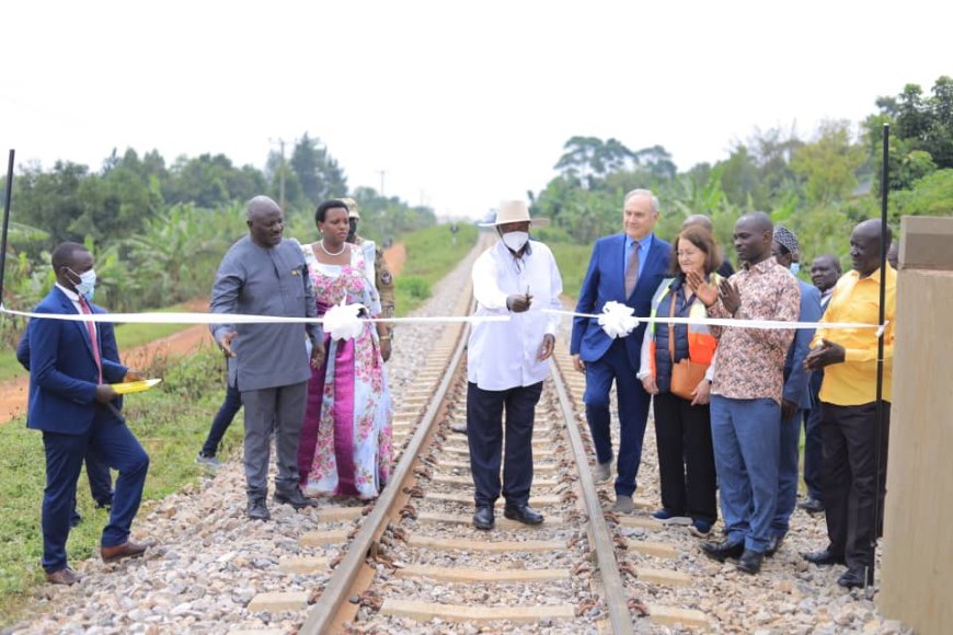 President Museveni Commissions Mukono- Kampala Metre Gauge Railway Line ...