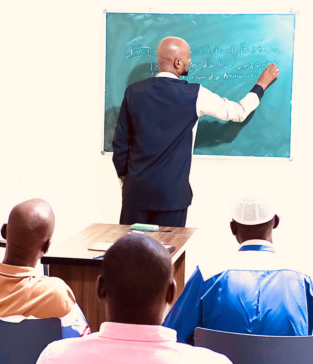 NUP SG Lewis Rubongoya Lectures Foot Soldiers On Uganda’s Political History