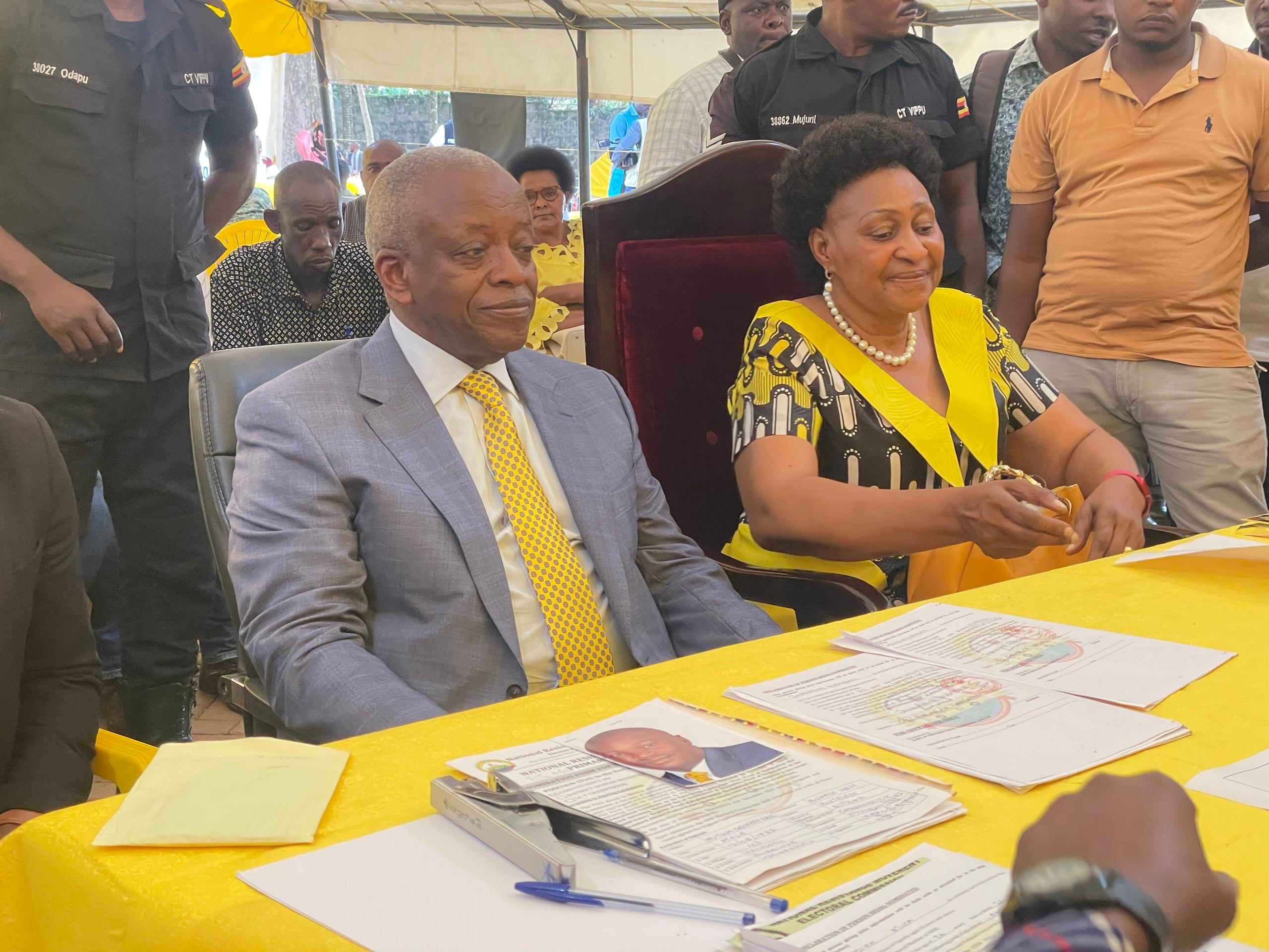 Just In!! Jacqueline Mbabazi Gets Nominated To Contest For Elderly Member Of Parliament Western Uganda