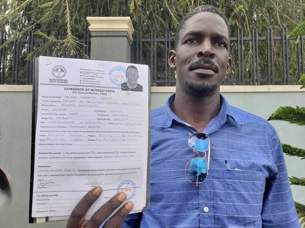 JUST IN!! Gen. Kasirye Ggwanga’s Son Eyes Parliament on NUP Ticket