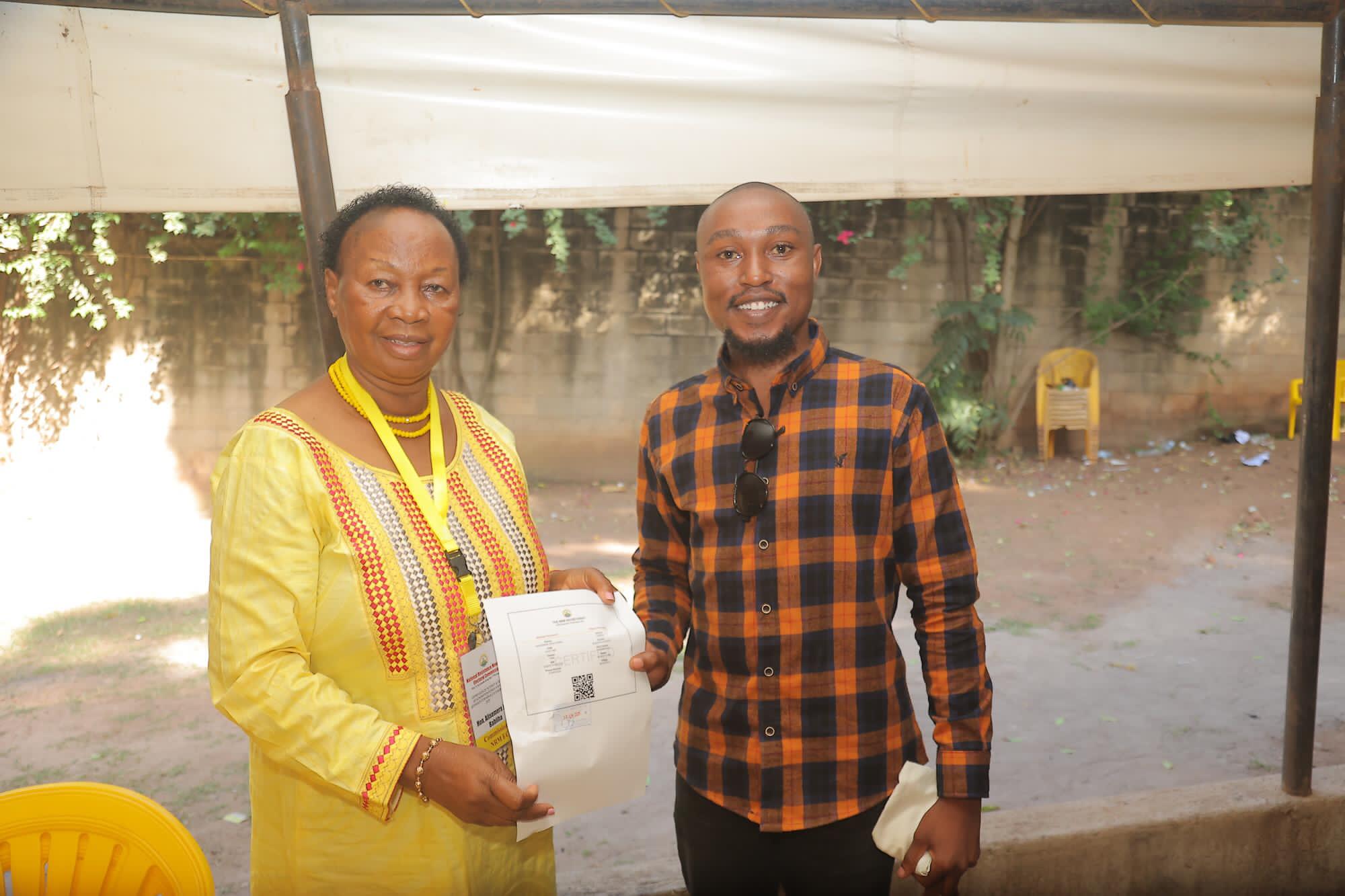 Mawerere Isaac Doka Picks Nomination Forms, Launches Bid for Eastern Uganda Youth MP