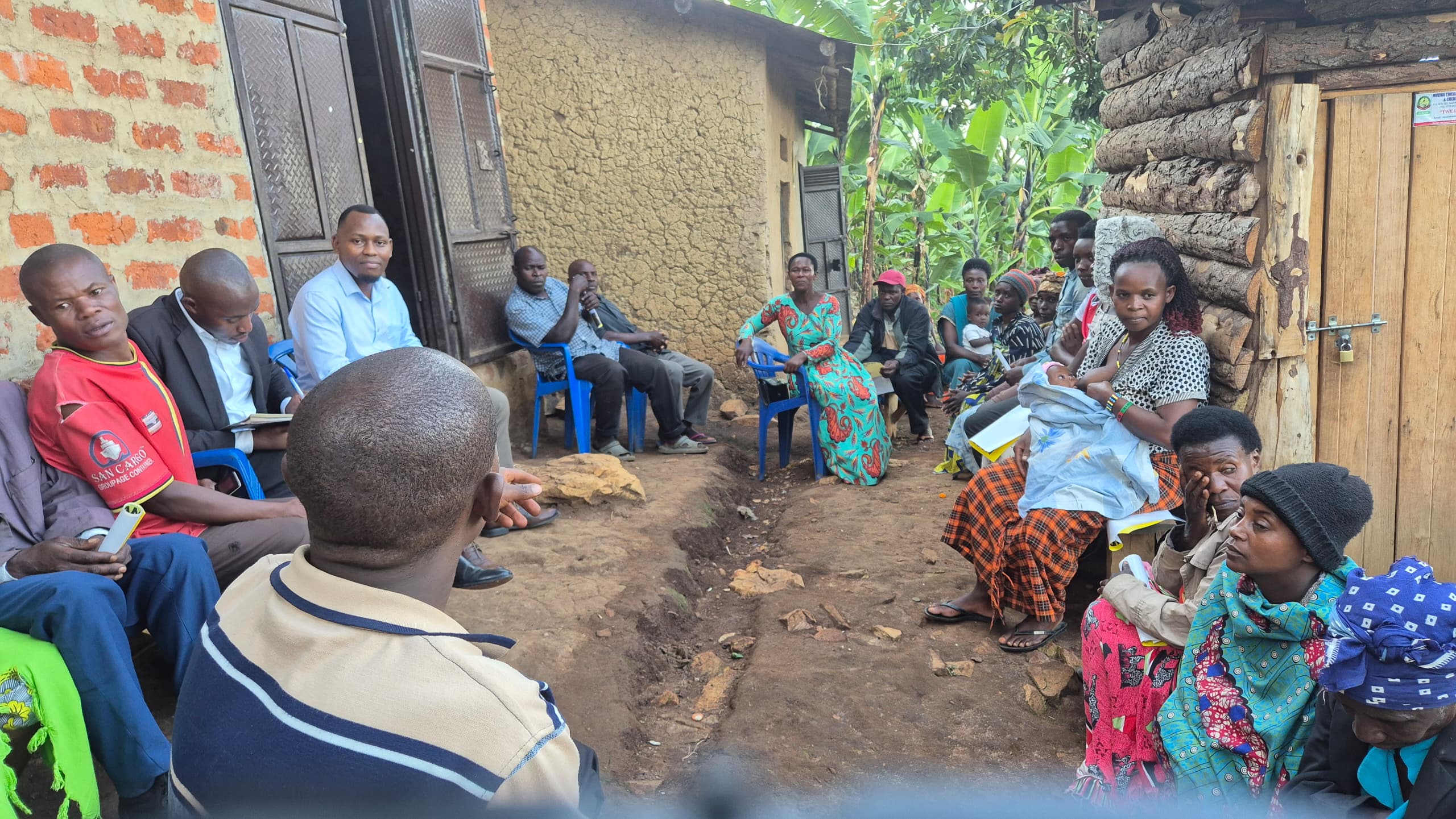 Hon. Ngabirano Stephen Connects with Ryakahungu!! A True Leader for Real Community Solutions