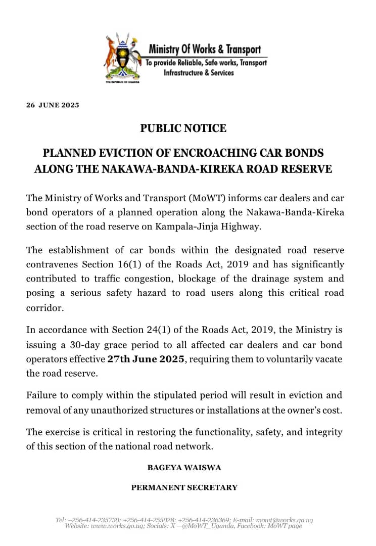 Clear the Road! Government Orders Car Dealers Off Busy Highway