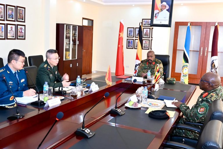 Uganda, China Strengthen Military Ties as Chinese Defence Team Visits Gen Kainerugaba