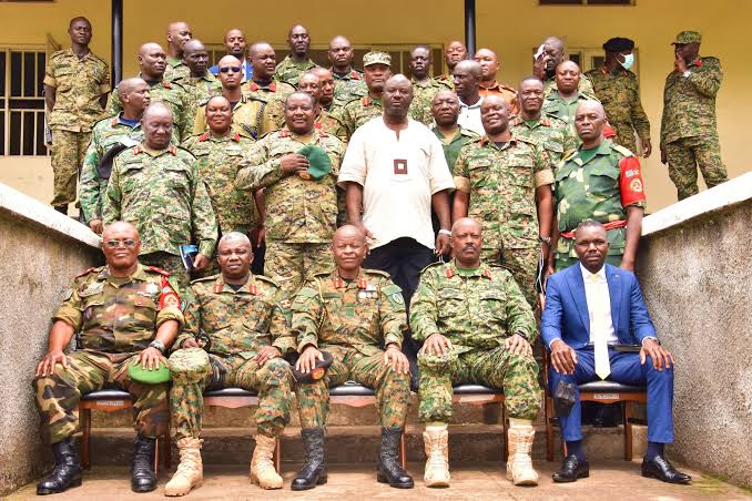 New Commander Takes Charge of UPDF Mountain Division as Leadership Changes Roll Out