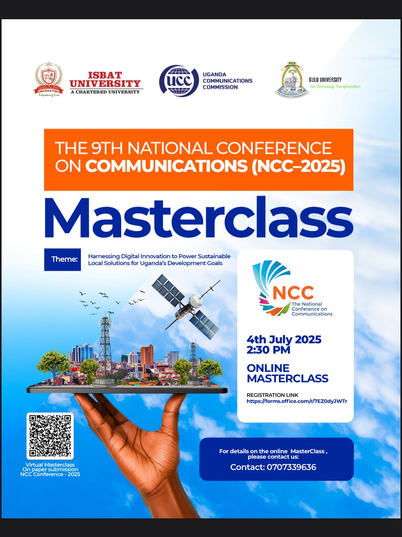 UCC Hosts NCC-2025 Masterclass to Spark Digital Innovation in Uganda