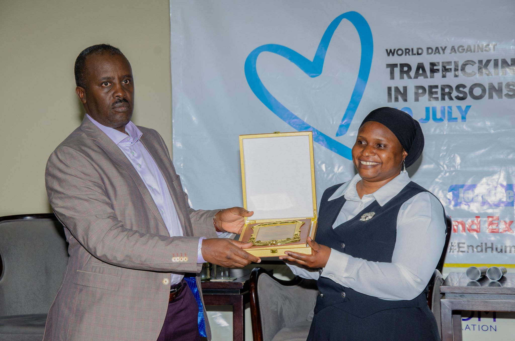 Uganda Honors Brave Police Officers in Fight Against Human Trafficking