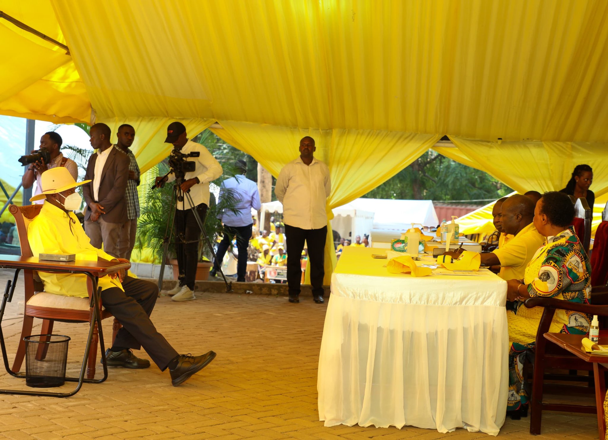 Museveni Submits Nomination Forms as Security Arrests 16 Over Alleged Disruption Plot