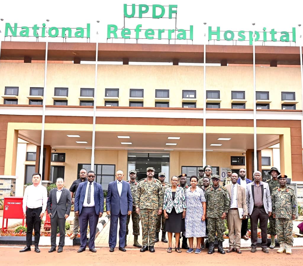 Gen Muhoozi Tours New UPDF Referral Hospital, A Game-Changer in Military Health