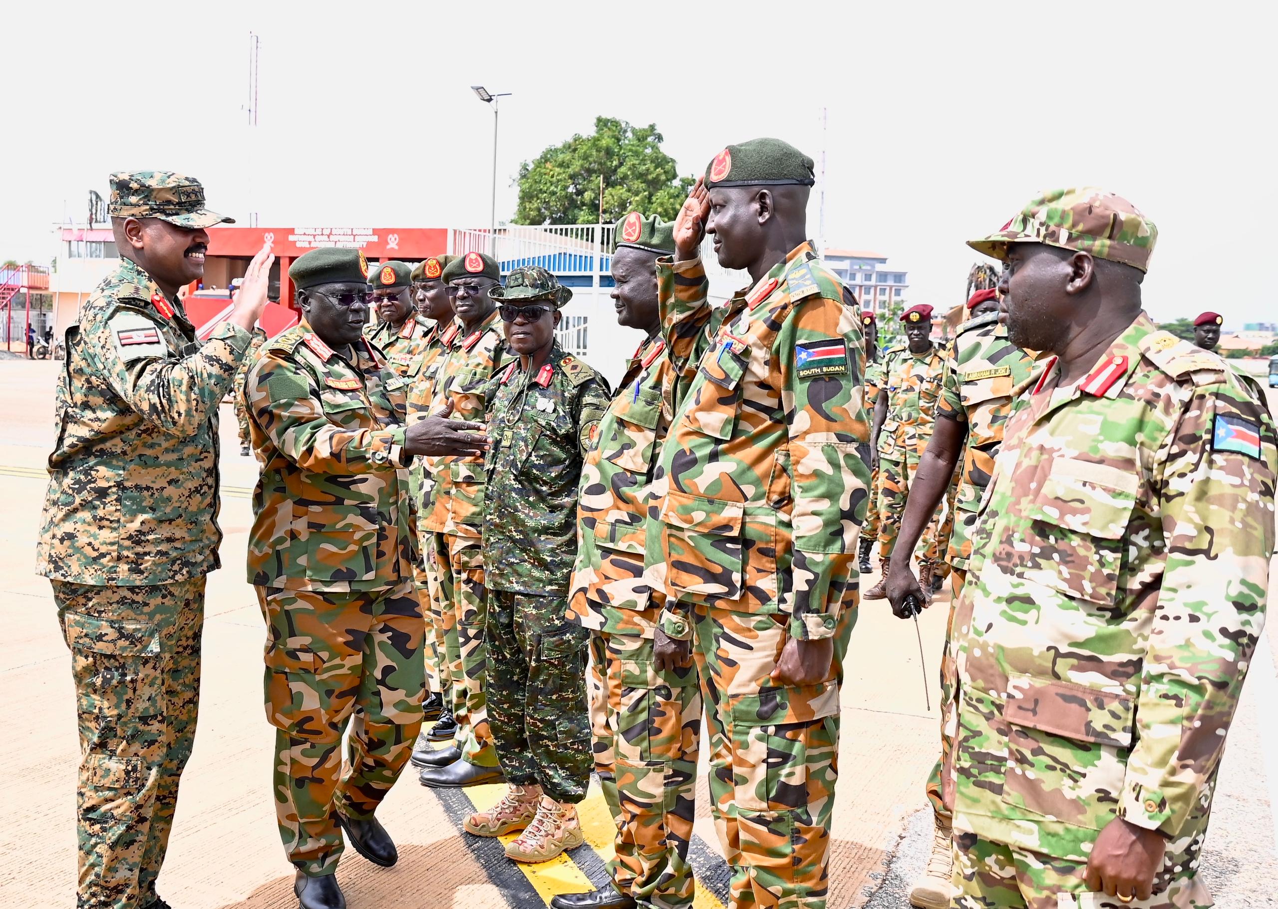 Gen Kainerugaba Strengthens Uganda-South Sudan Ties in Juba Visit
