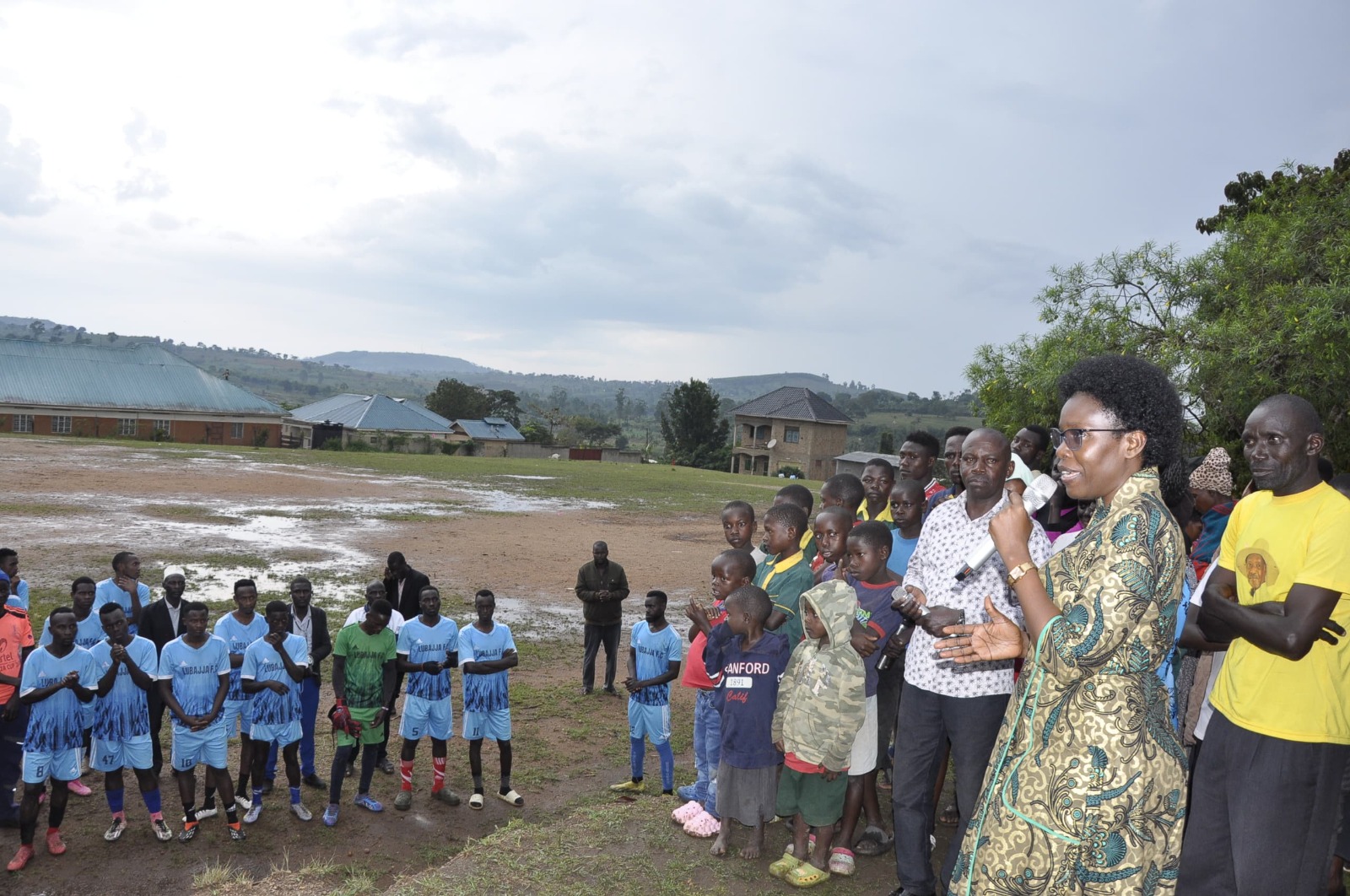 Minister Nabakooba Kicks Off Exciting Kambaala Christmas Football Tournament