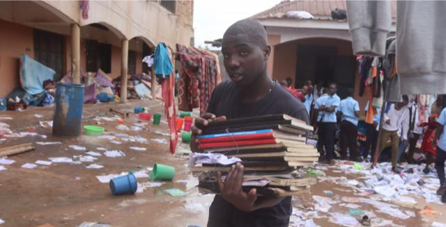 Kampala Hostel Hit by Cooking Gas Blast!! Security Guard and Students Injured