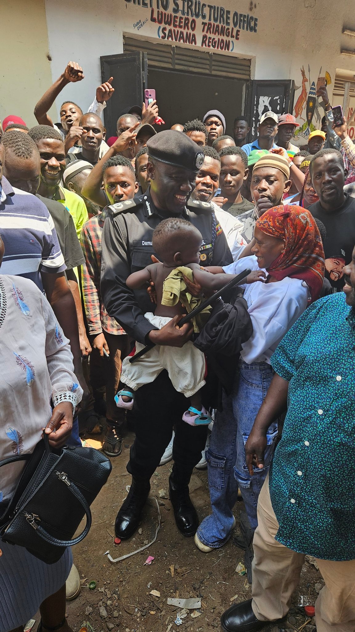 Greater Luwero Rallies for Peace!! AIGP Damulira Calls on Youth to Choose Empowerment over Crime