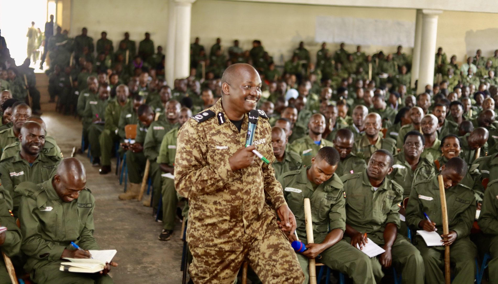 Director CID Tom Magambo Inspires Western Uganda Teachers on Patriotism and Development