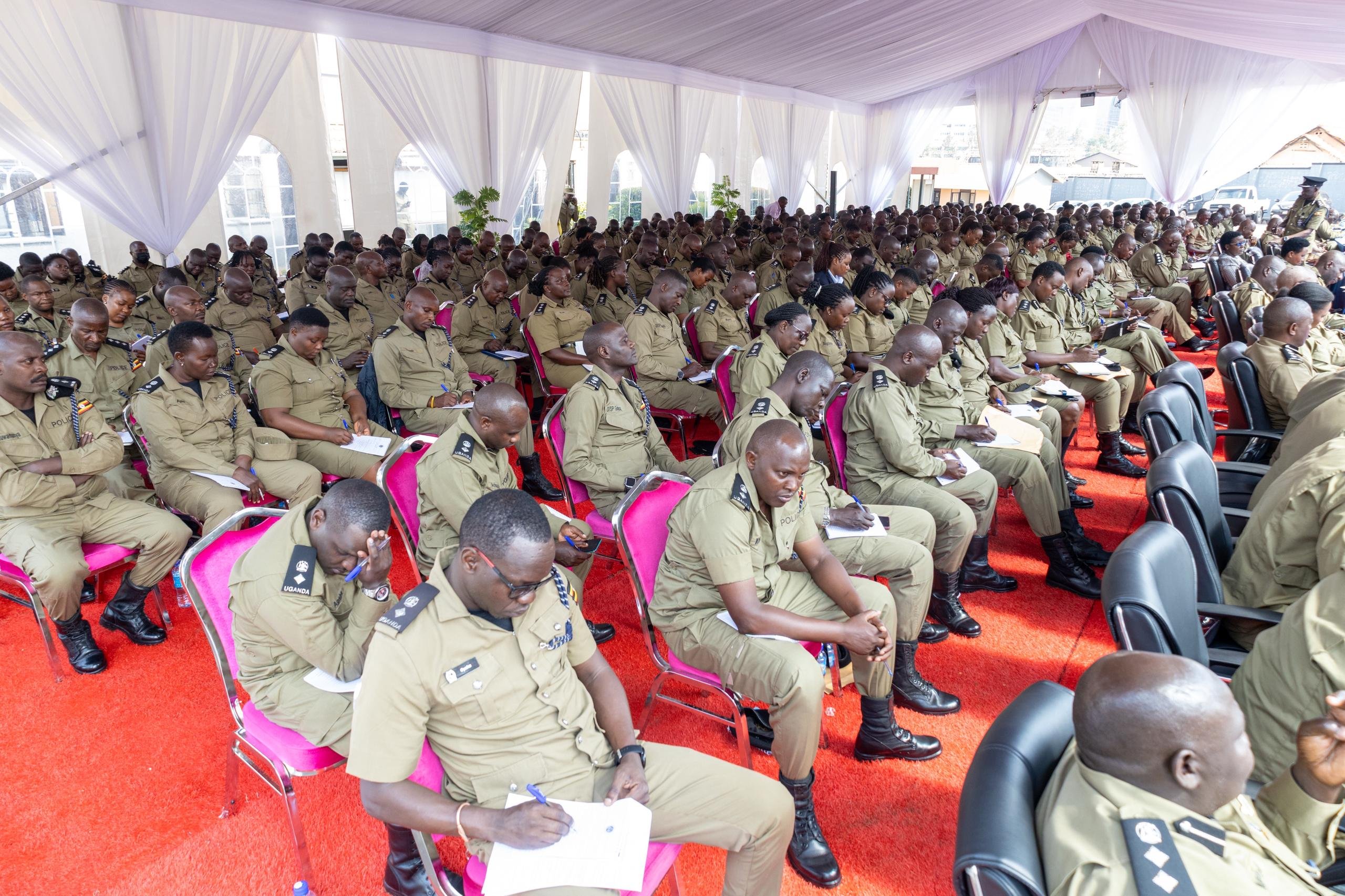 Security Preparations Underway!! Director CID Tom Magambo Meets Divisional and District Officers Ahead of Polls