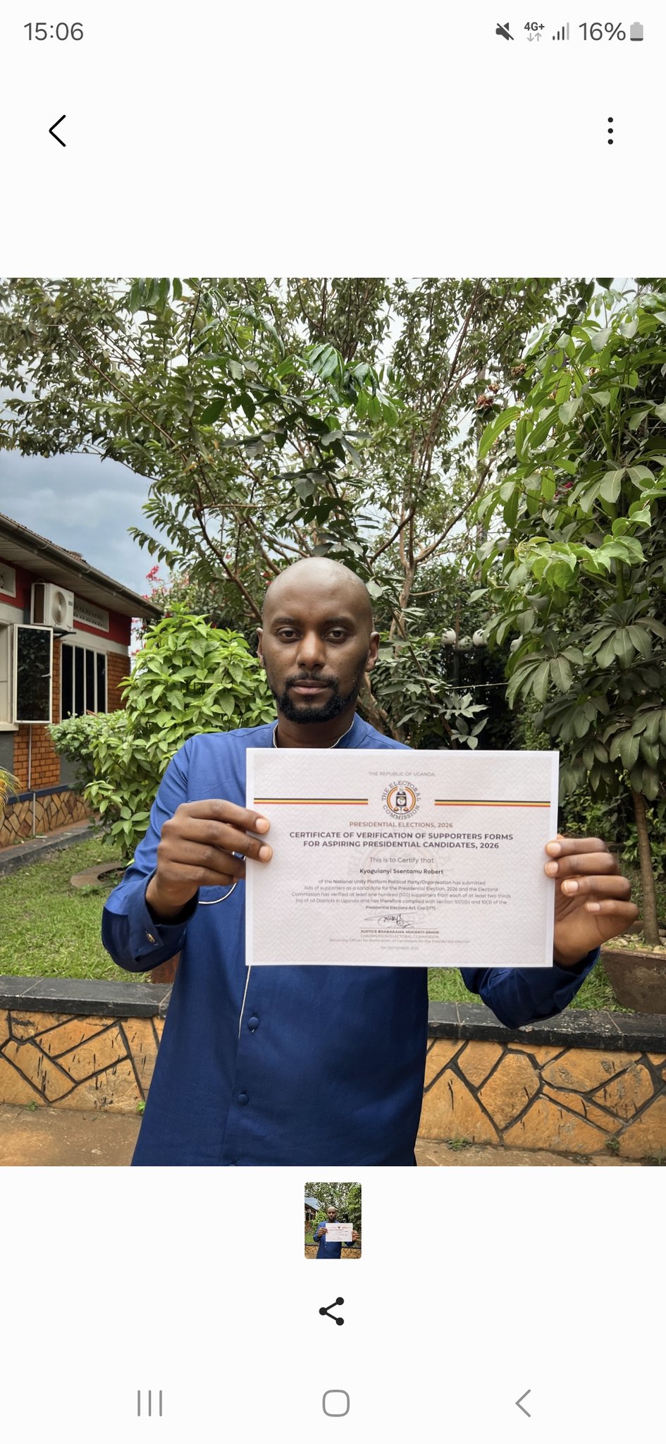 Rescheduled but Determined!! Bobi Wine Set to Nominate on Wednesday