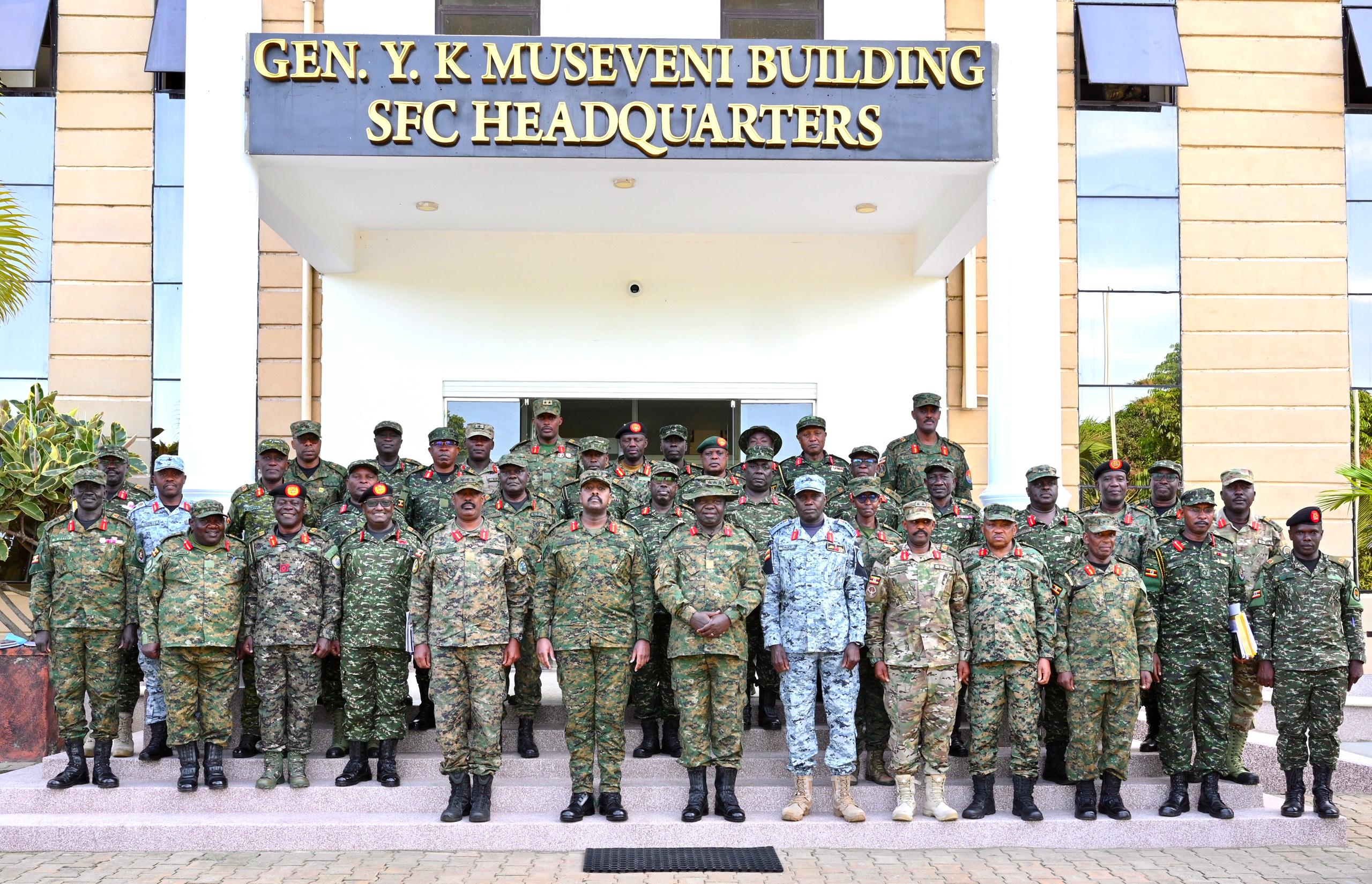 Inside the UPDF Joint Staff Committee Meeting with Gen Kainerugaba
