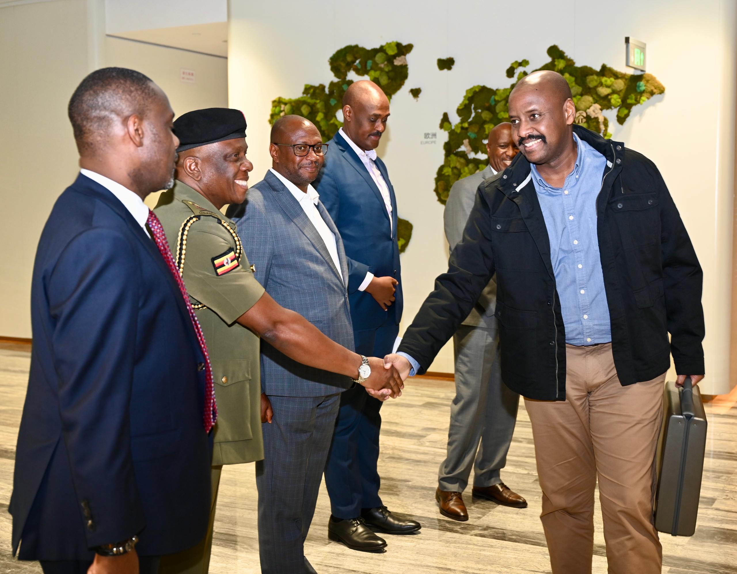 Gen Kainerugaba Visits China for High-Level Military Engagements