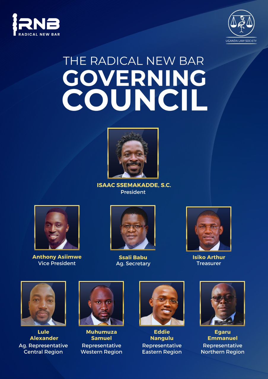 Radical New Bar Appoints Experienced Advocates to Drive Change in Uganda Law Society
